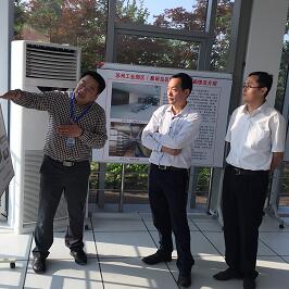 J9九游会陪同江苏省住建厅副厅长陈浩东考察桑田岛综合管廊